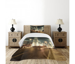 Shanghai Finance Zone View Bedspread Set