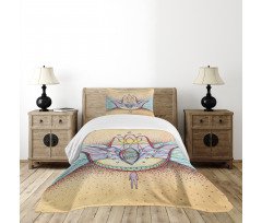 Wings Eye Mystical Bedspread Set