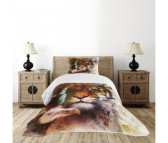 Nature Wildlife Bedspread Set