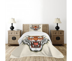 Ready to Attack in Jungle Bedspread Set