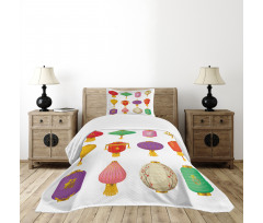 Chinese Celebration Bedspread Set