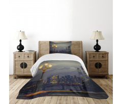 Westminster Bridge London Bedspread Set