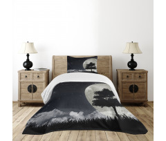 Giant Moon Tree Bedspread Set