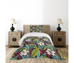 Exotic Nature Image Bedspread Set