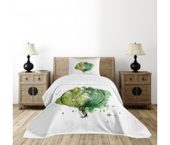 Abstract Cardunculus Bedspread Set