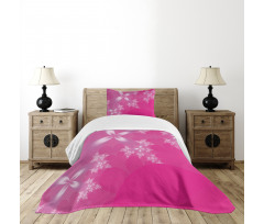 Vibrant Floral Modern Bedspread Set