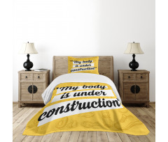 Words Heathcare Bedspread Set