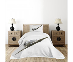 Retro Aircraft Bedspread Set