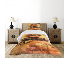 Pilot Portrait Bedspread Set