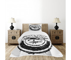 Aviation Retro Bedspread Set