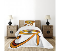 Eye Shape Egyptian Bedspread Set