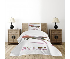 Jumping Fox Wild Woodland Bedspread Set