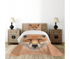 Fluffy Face Forest Bedspread Set