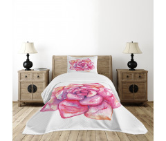 Tropical Mexican Flora Bedspread Set