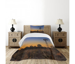 Sunset Rural Outdoors Bedspread Set