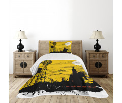 Australia Sunset View Bedspread Set