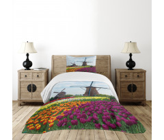 Farm Country Plants Bedspread Set