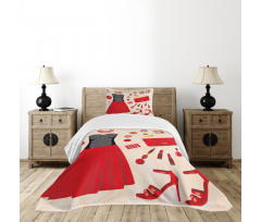 Evening Party Bedspread Set