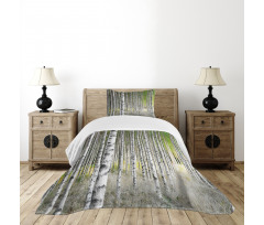 Late Summer Foliage Bedspread Set