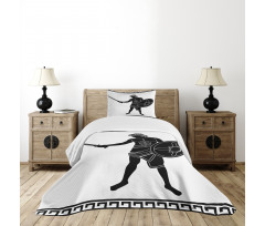 Greek Hero Bedspread Set