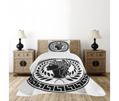 Roman Muse Portrait Bedspread Set