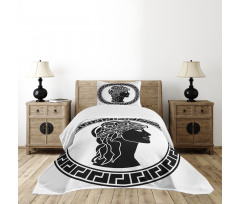 Roman Woman Bedspread Set