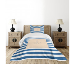 Maritime Anchor Bedspread Set