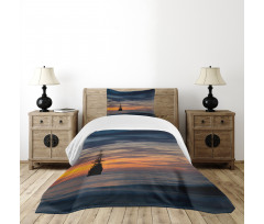 Old Sailboat Marine Bedspread Set