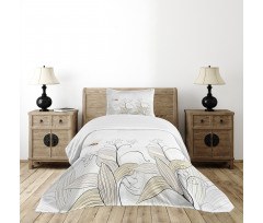 Nature Branches Lake Bedspread Set