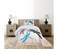 Exotic Animal Wing Bedspread Set