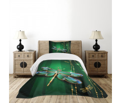 Vivid Gemstone Bedspread Set