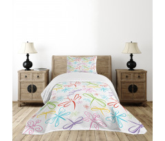 Insects Wings Bedspread Set