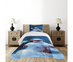 Snowman Magic Wand Bedspread Set