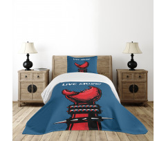 Crab Claw Spiky Wristlets Bedspread Set