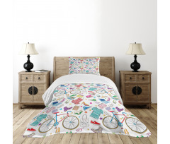 Urban Hipster Accessories Bedspread Set