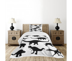 Silhouettes Predators Bedspread Set