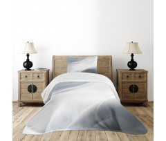 Abstract Ombre Lines Bedspread Set