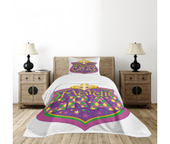 Fleur De Lis Blazon Bedspread Set