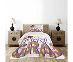 Joyful Party Theme Bedspread Set