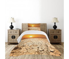 Drought Arid Country Bedspread Set