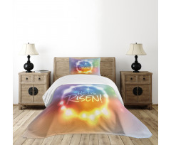 He Has Risen Abstract Bedspread Set