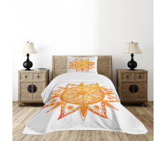Watercolor Sun Bedspread Set