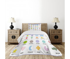 Classical Cartoon Bedspread Set