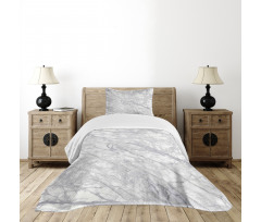 Fracture Lines and Veins Bedspread Set