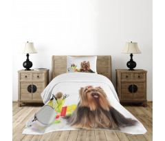 Hairstyle Puppy Bedspread Set