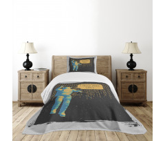 I Need More Space Bedspread Set