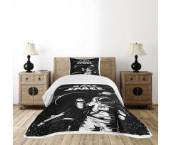 Race to Space Bedspread Set