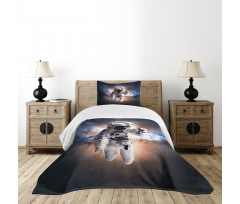 Floating in Space Bedspread Set