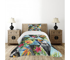 Exotic Geometrical Bedspread Set