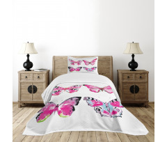 Butterflies Bedspread Set